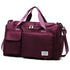 UNIXINU Carry On Travel Bag Large Capacity Weekender Overnight Duffle Bags with Shoe Compartment Sports Fitness Bags for Women - Evallys.com
