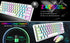 T61 Wireless Gaming Keyboard and Mouse Combo, Ergonomic 61 Key Rainbow LED Backlight Rechargeable 4000mAh Battery Mouse Pad - Evallys.com