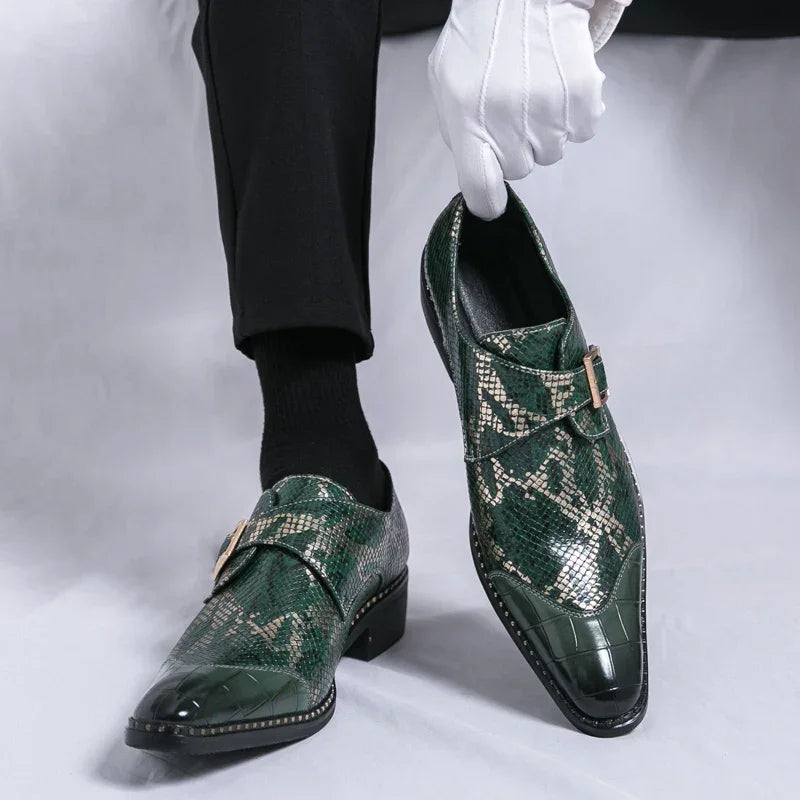 Luxury Men’s Oxford Dress Shoes – Handmade Formal Wedding Leather - Evallys.com