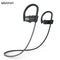Wavefun XBuds Bluetooth Earphone Wireless Headphones with Ear Hook IPX7 Waterproof Super Bass Sport Earphones Music Gaming Mode - Evallys.com