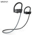 Wavefun XBuds Bluetooth Earphone Wireless Headphones with Ear Hook IPX7 Waterproof Super Bass Sport Earphones Music Gaming Mode - Evallys.com