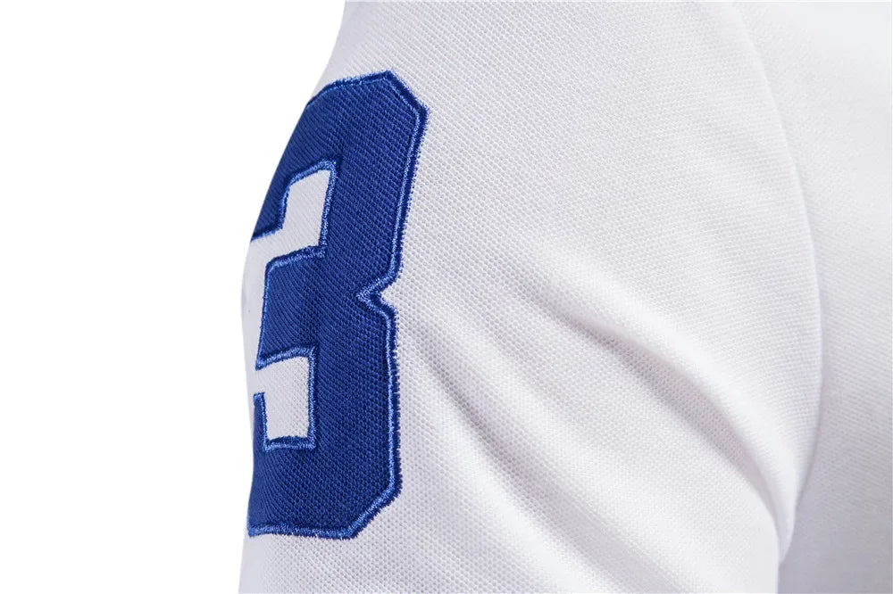 AIOPESON Embroidery 35% Cotton Polo Shirts for Men Casual Solid Color Slim Fit Mens Polos New Summer Fashion Brand Men Clothing - Evallys.com