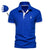 AIOPESON Embroidery 35% Cotton Polo Shirts for Men Casual Solid Color Slim Fit Mens Polos New Summer Fashion Brand Men Clothing - Evallys.com