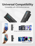 vernee V10 Wireless Lavalier Microphone 60M Noise Cancellation Vlog Short Video Recording Mini Mic for iPhone/Android - Evallys.com