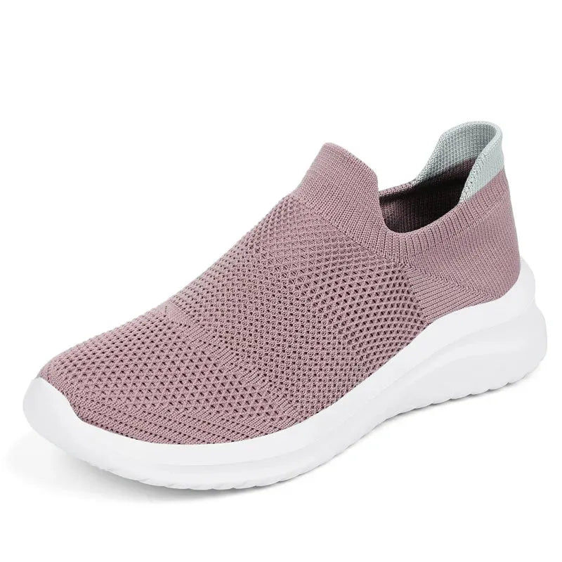 2023 Unisex High Canvas Sneakers – Durable White Slip-On Shoes - Evallys.com