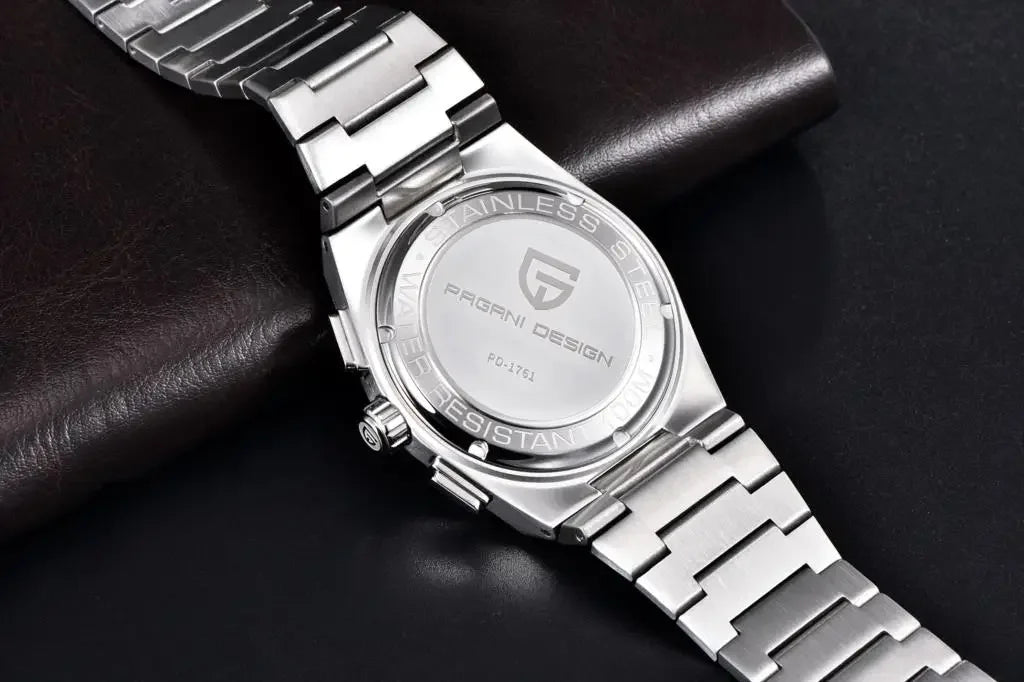 PAGANI DESIGN 2024 New Men Watches Quartz Business Watches VK63 Mens Clock Top Brand Luxury Watch Men Chronograph Watch for Men - Evallys.com
