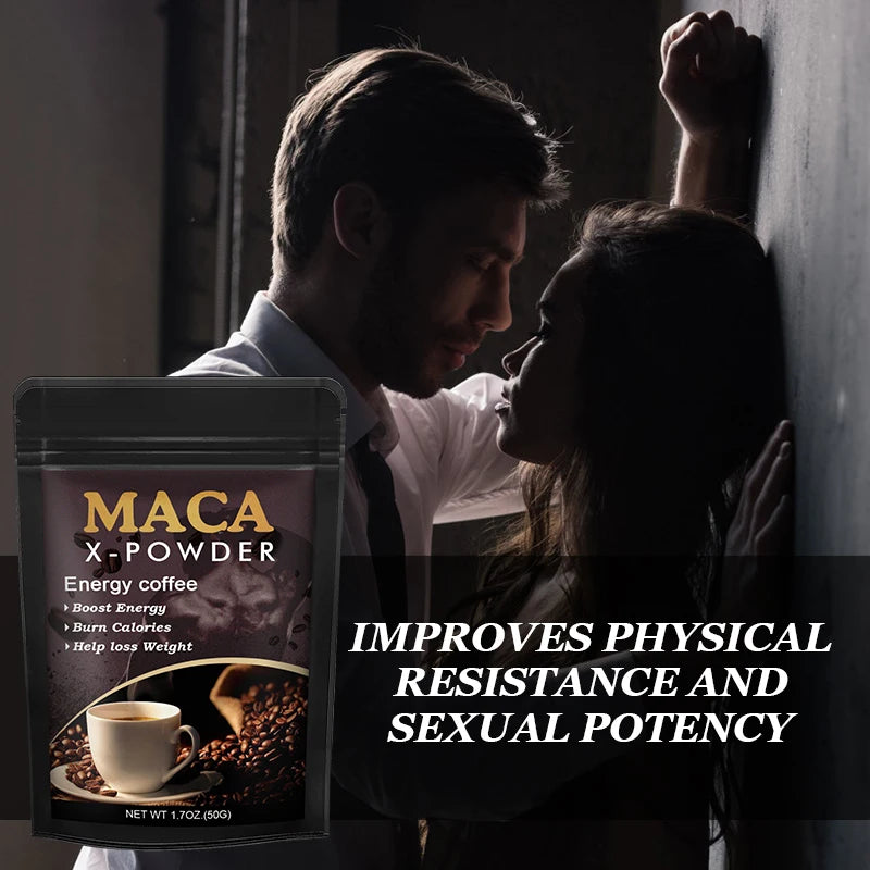 Maca Root Coffee Energy Supplement – Boost Strength & Performance 50g