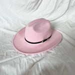 Vintage Western Cowboy Hat – Unisex Wide Brim Leather Jazz Cap - Evallys.com