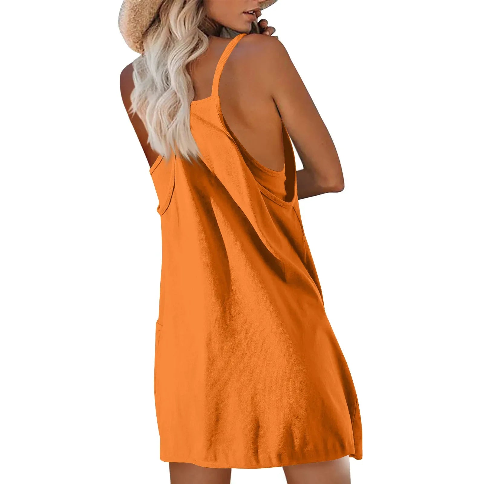 Women’s Sport Mini Dress – Sleeveless Summer Casual Tennis Dress - Evallys.com
