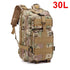 30/50L Tactical Backpack – Outdoor Hiking, Hunting & Survival Gear Bag - Evallys.com