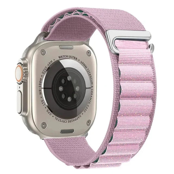 Alpine Loop Strap for Apple Watch Band Ultra 2 49mm 46mm 44mm 40mm 45mm 41mm 42mm 38mm Nylon Bracelet iWatch 10 9 8 7 6 SE Band - Evallys.com # #