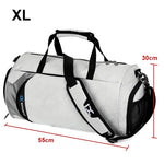 Men’s Travel Duffel Bag – Gym, Fitness, Wet/Dry, Shoe Compartment - Evallys.com
