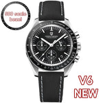 PAGANI DESIGN 2024 New AK Project Men's Watches Luxury Quartz Wrist Watch For Men AR Sapphire Speed Chronograph Automatic Date - Evallys.com