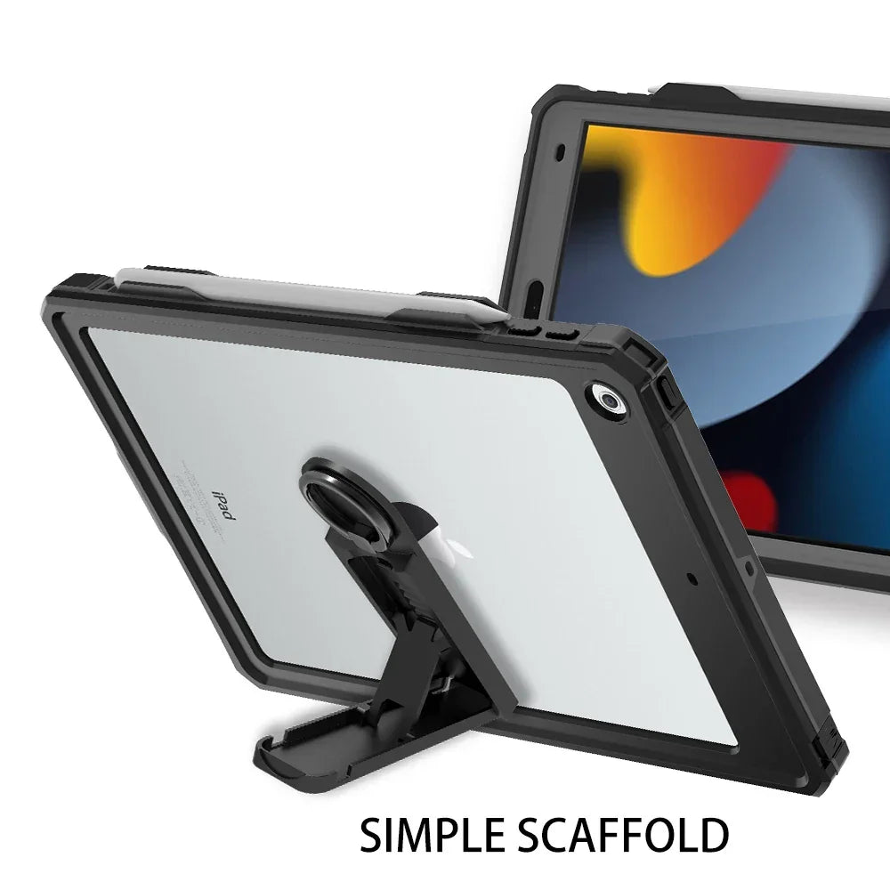 IP68 Waterproof Case Cover for Apple iPad 7 8 9 10.2