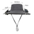 Solar Powered UV Protection Hat – Fan Cooling Wide Brim Cap - Evallys.com