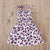 Children Girl Dress Summer Elegant Sling Princess Dresses Flower Print Kids Beach Sundress Casual Cotton Baby Girl Clothing - Evallys.com