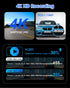 11.26 inch Car DVR 4K Dash Cam Dual Lens Wireless Carplay & Android Auto Video Recorder Monitor GPS Navigation 5G Wifi FM AUX - Evallys.com