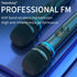 Wireless Microphone Depusheng W8-1 UHF Metal Dynamic Handheld Karaoke Mic With Rechargeable Receiver For Karaoke Wedding - Evallys.com
