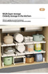 Kitchen Rack Retractable Under Sink Shelf Cabinet 2 Layer Multipurpose Pot Rack Cabinet Layered Storage Rack Bathroom Organizer