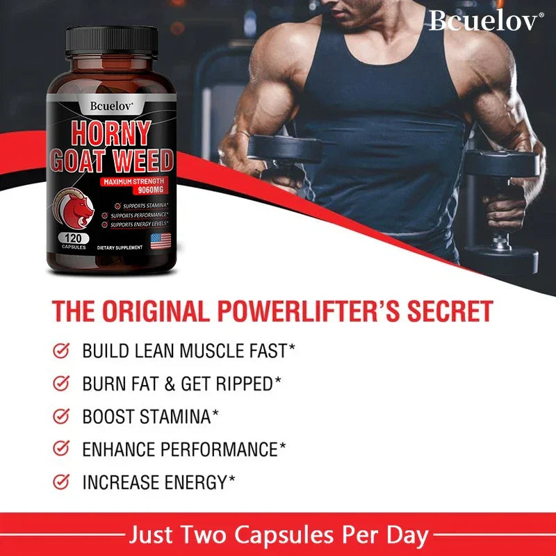 Men's Nutritional Supplements - Support Muscle, Burn Fat, Improve Endurance, Energy and Performance - Evallys.com