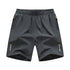 Shorts for men's popular casual pants, men's ice silk pants, sports casual pants, high-quality trendy pants, quick drying pants, - Evallys.com