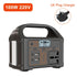 100W Portable Power Station 220V/110V Solar Generator Outdoor Emergency Mobile Power Bank 24000mAh LiFePO4 For Camping Power LED - Evallys.com