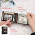 RFID Cowhide Leather Small Wallets AirTag high quality Man's Card Holders Short Wallets Money Clips Women - Evallys.com