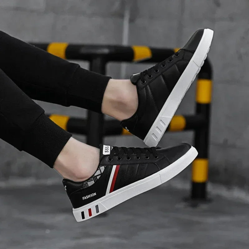 Qaawal Men’s Luxury Flats – Spring 2024 Fashion Sneakers & Vulcanized Sport Shoes - Evallys.com