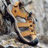Men’s Genuine Leather Summer Sandals – Casual Outdoor Beach Shoes - Evallys.com