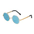 Steampunk Small Round Sunglasses Men 2022 Brand Vintage Metal Mirror Film Women Sun Glasses Cool Circle Shade Eyewear Male UV400 - Evallys.com