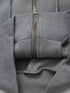 TRAF 2024 Spring Female Casual Hoodies Zipper Coats+Elastic Waist Baggy Pants 2 Pieces Set Elegant Loose Solid Pink Grey Pants - Evallys.com