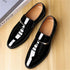 Men’s Formal Dress Loafers – Patent Leather Slip-On Business Shoes - Evallys.com