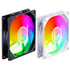 DC12V PC Cooling Fan RGB 9 Leaves Design Computer Case Fan 5v3 pin 4pin Computer Case Air Cooling Argb Technology Efficient Heat - Evallys.com