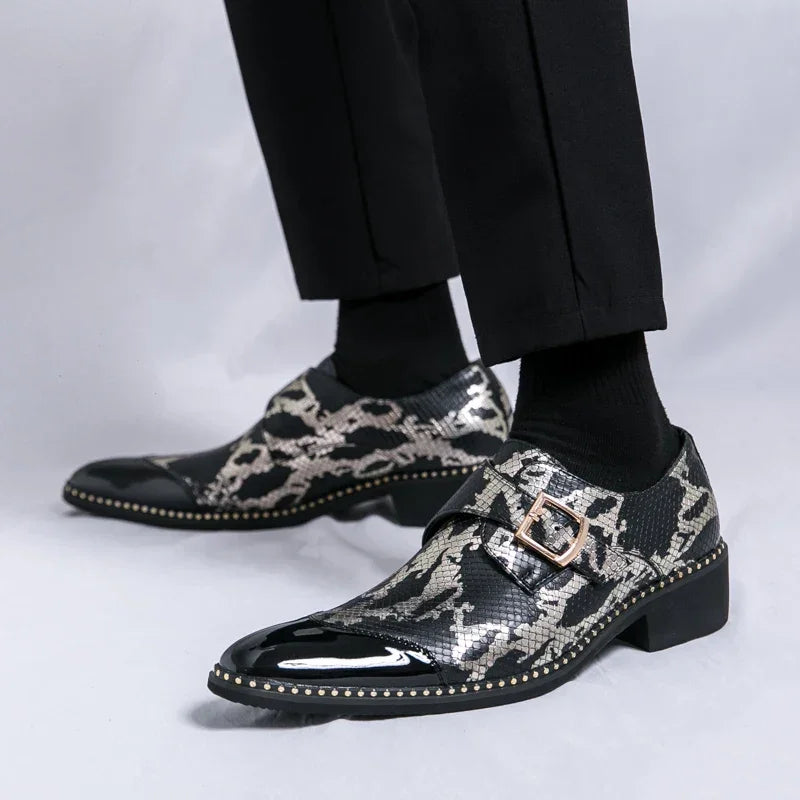 Luxury Men’s Oxford Dress Shoes – Handmade Formal Wedding Leather - Evallys.com