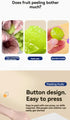 Automatic Fruit Peeler Machine Wireless Portable  Grape/Apple/ Garlic/plum/Peach Peeler for Home, Fast & Easy Kitchen Gadget