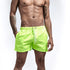 Mens Swim Trunks with Mesh Lining Side Pockets Solid Beach Shorts Quick Dry Lightweight Drawstring Board Shorts Summer Swimwear - Evallys.com
