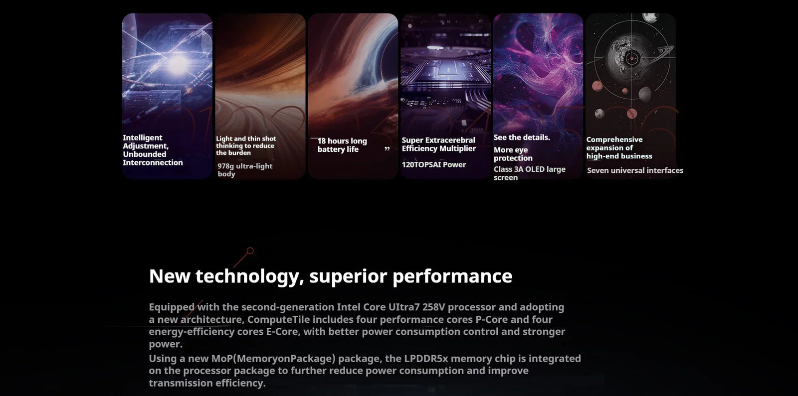 Lenovo ThinkPad X1 Carbon Aura Laptop Intel Core Ultra 7 258V 32G/2TB SSD Intel Arc Xe2 14-inch 2.8K 120Hz screen Notebook PC - Evallys.com