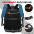 Motorcycle Helmet Backpack – Waterproof Travel & Commuter Bag - Evallys.com