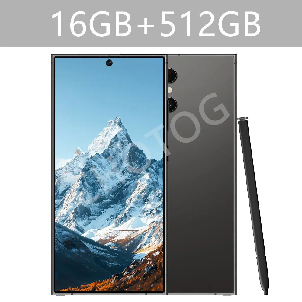 Screen Protector For S24 Ultra Smartphone 7.3inch Protector Original Cellphones 5G Dual SIM Andriod 7800mAh Mobile Cell Phones - Evallys.com