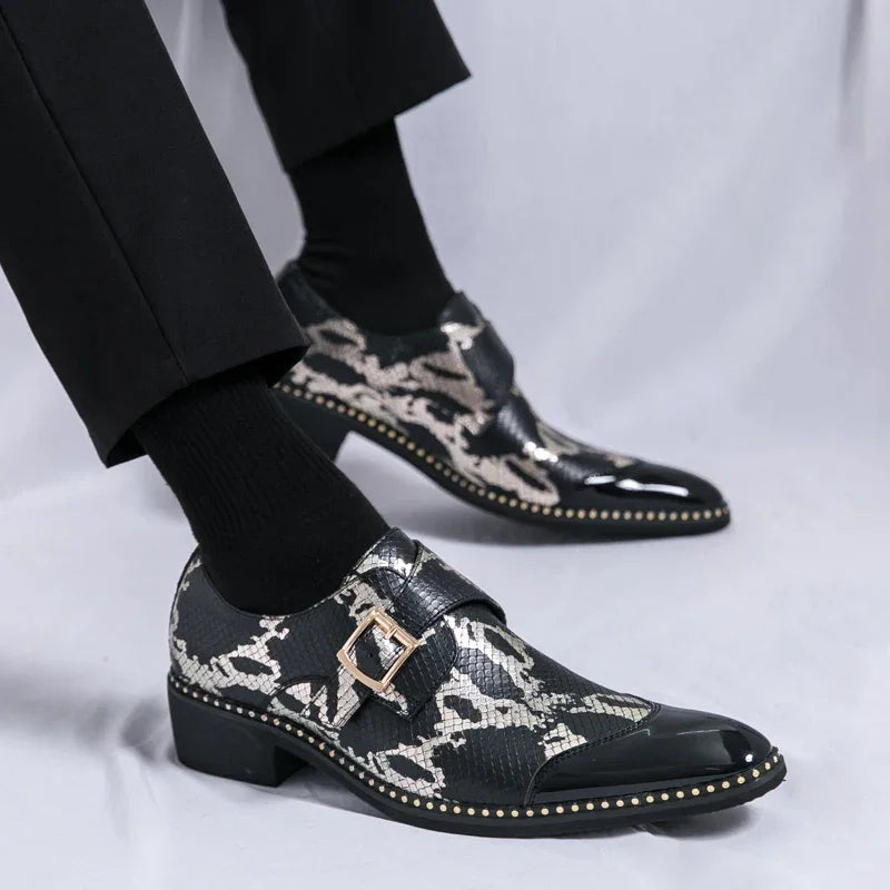 Luxury Men’s Oxford Dress Shoes – Handmade Formal Wedding Leather - Evallys.com