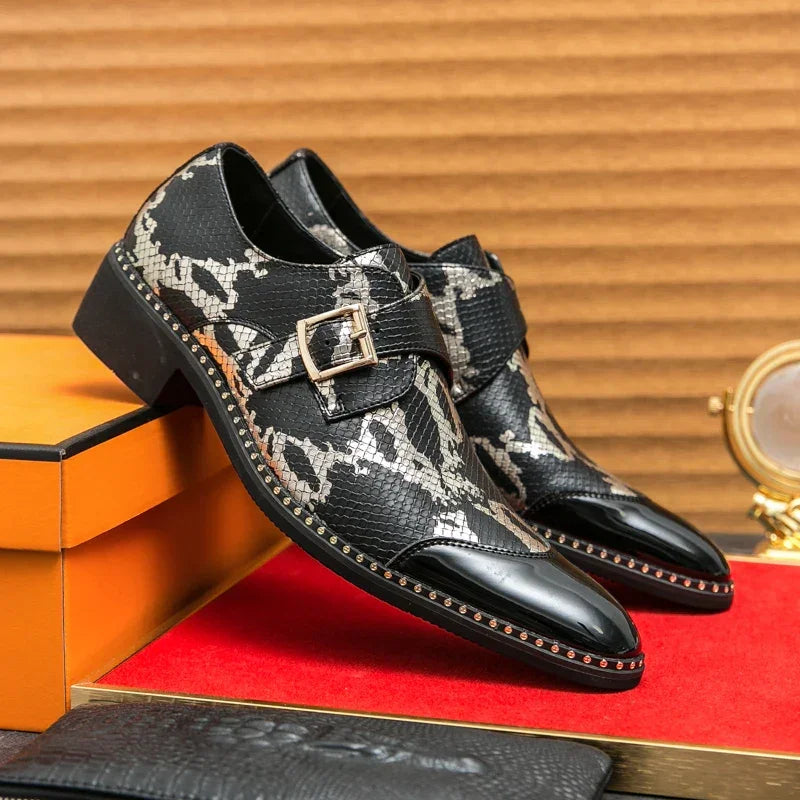 Luxury Men’s Oxford Dress Shoes – Handmade Formal Wedding Leather - Evallys.com