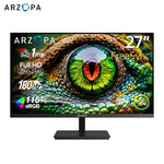 New ARZOPA 27inch 180Hz 2K FastIPS QHD PC Monitor 1ms FreeSync Gaming monitor,M1RC - Evallys.com