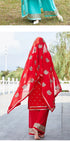 Exotic Indian Dance Dress – Ethnic Sari Style Two-Piece Set for Women - Evallys.com