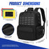 Tool Backpack Heavy Duty for Men Tool Storage With 3 Tool Pouches Organizer Electrician Plumber Maintenance Worker Tool Bags - Evallys.com