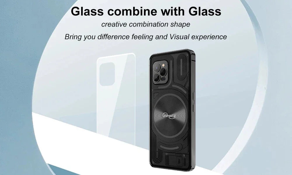 Unihertz Luna Smartphone Rhythm Ambient LED strip Music Phone 8GB RAM 256GB ROM 108MP G99 Mobile Phone Night Vision Cellphone - Evallys.com