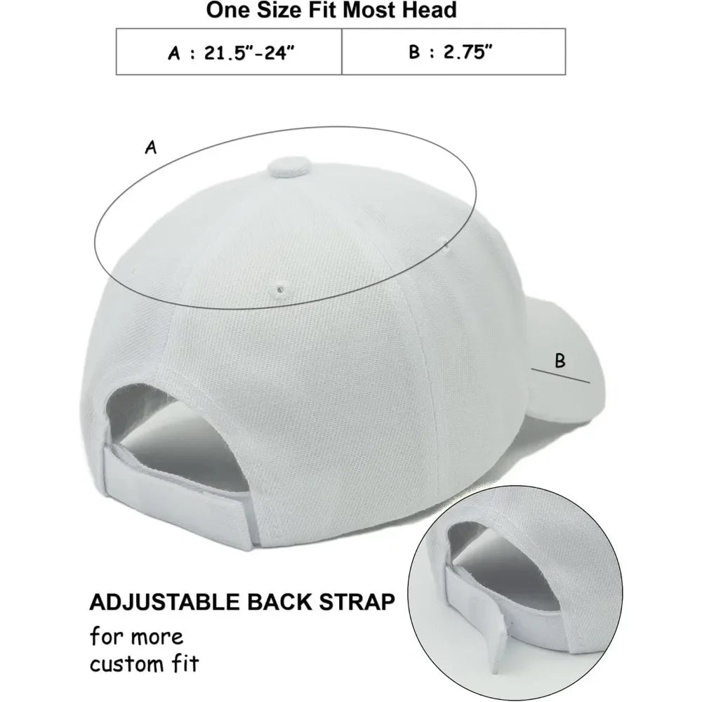 Structured Canvas Baseball Cap – Adjustable Outdoor Performance Hat - Evallys.com