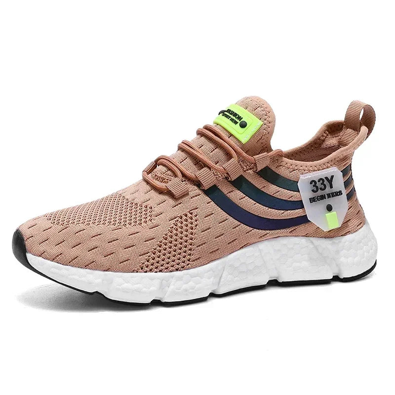 Men’s Lightweight Mesh Sneakers – Breathable Summer Running Shoes - Evallys.com