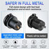 USB C Car Charger Socket DC Super Fast Charging QC3.0 & PD for 12V/24V Car Marine ATV type c port socket for Audi q5 a8 a1 a3 4 - Evallys.com