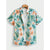 Hawaiian Shirt Man Print Casual Thin Beach Slim Fashion Shirt High Quality Luxury Black Social Vintage Funny Oversized Clothes - Evallys.com