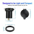 USB C Car Charger Socket DC Super Fast Charging QC3.0 & PD for 12V/24V Car Marine ATV type c port socket for Audi q5 a8 a1 a3 4 - Evallys.com